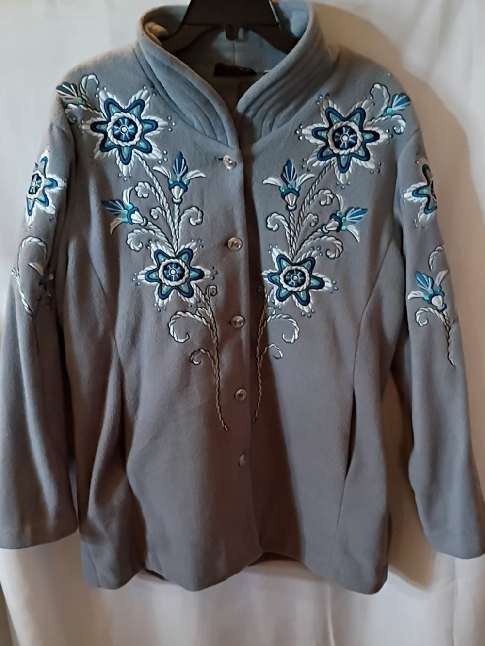 Bob Mackie Fleece Jacket